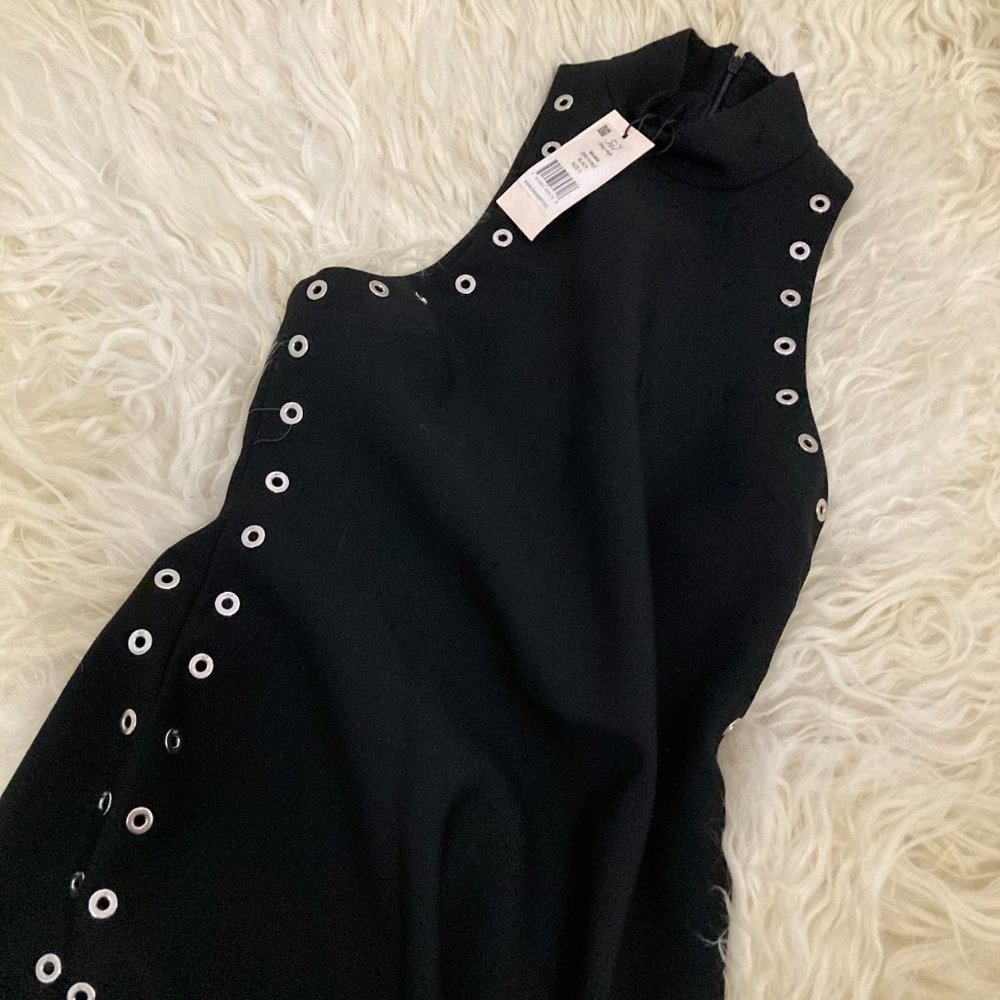 Cinq a Sept Ava Mock Neck Mini Dress - Picture 8 of 15